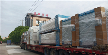 立秋當(dāng)日百強洗滌設(shè)備發(fā)貨江西