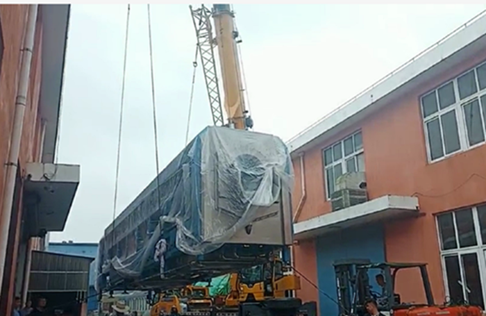 6月27、28日 百強洗滌龍等洗滌設備發(fā)貨四川