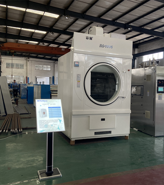 百強烘干機燙平機等洗滌設(shè)備出口韓國