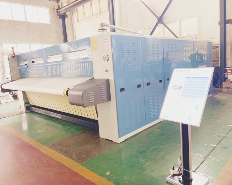 百強烘干機燙平機等洗滌設(shè)備出口韓國