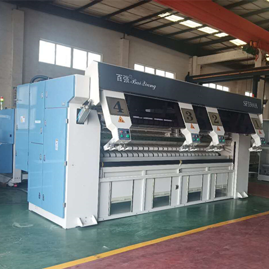 百強烘干機燙平機等洗滌設(shè)備出口韓國