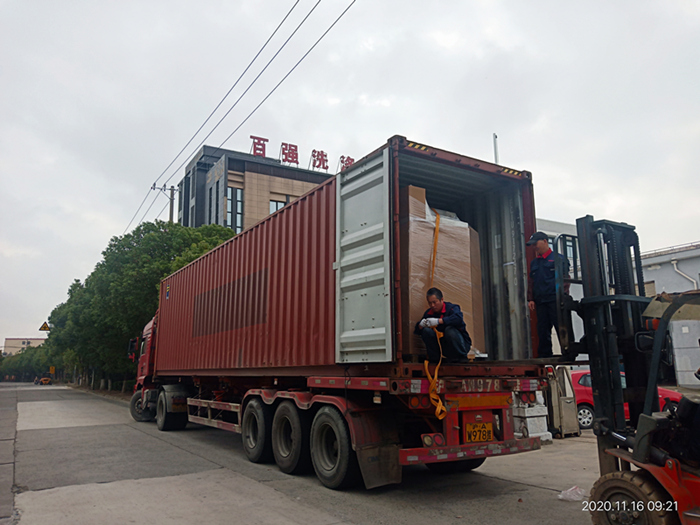 百強出口土耳其的洗滌設(shè)備發(fā)貨